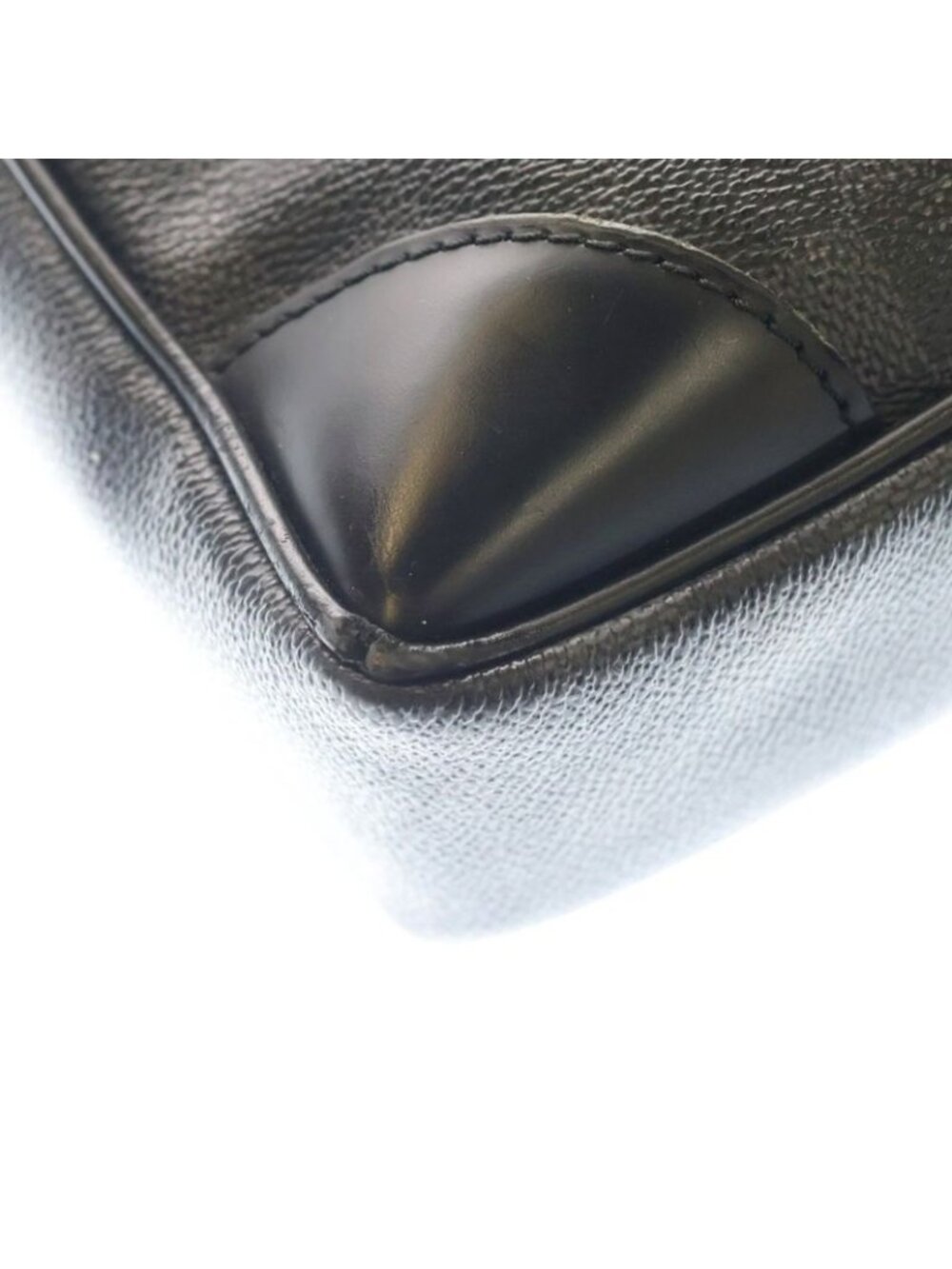 Louis Vuitton Damier Graphite Porte Documents Voyage Business Bag Handbag Black - Picture 5 of 6